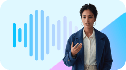 HeyGen AI voice actor interface turning a script into a lifelike voiceover.